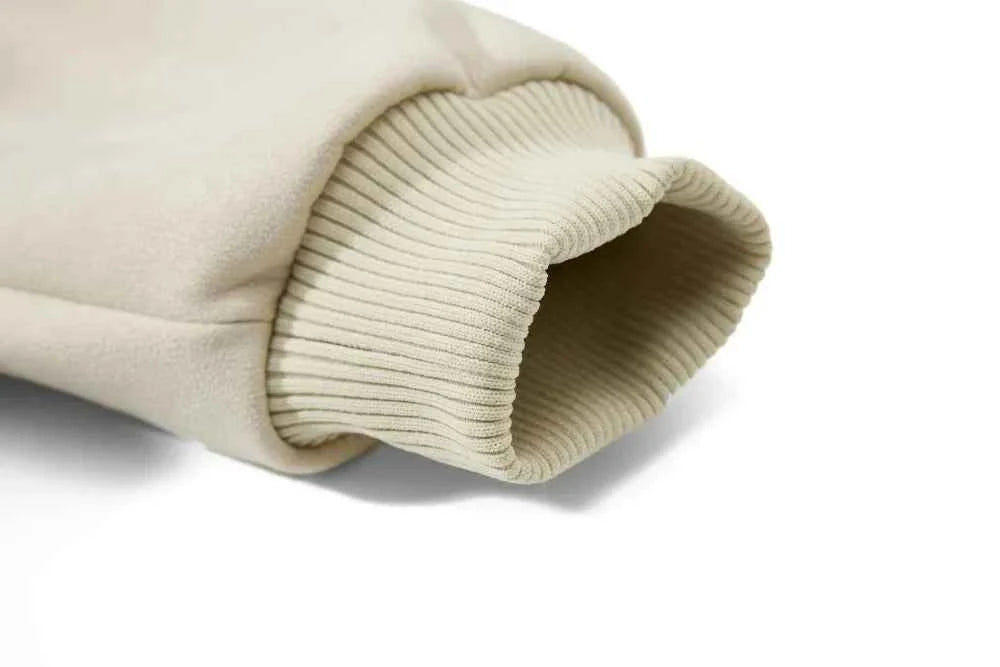 Thick Fleece with Pockets Fur Hooded Jacket