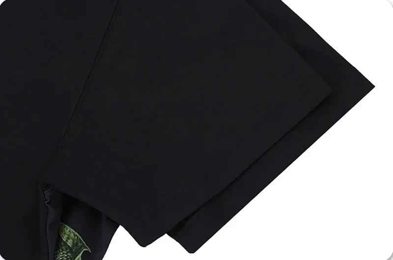 Streetwear High-Street Vest Printed T-Shirt