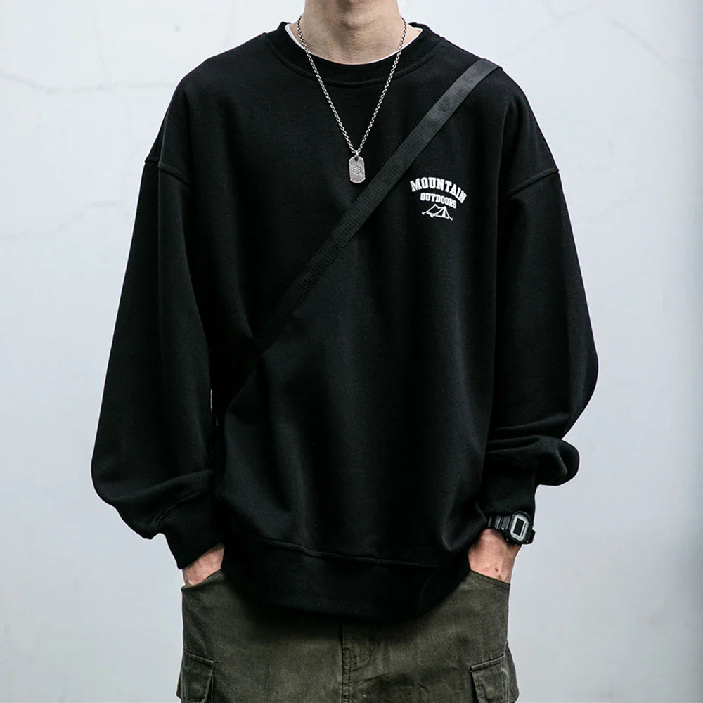 Adventure Mountain Outdoor Pullover Sweatshirt