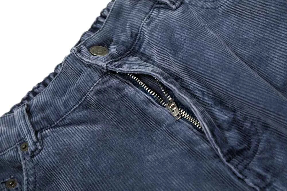 Retro Corduroy Casual Washed Wide Leg Pants