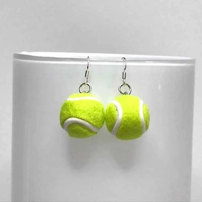 Personalized Kawaii Green Tennis Pendant Earring