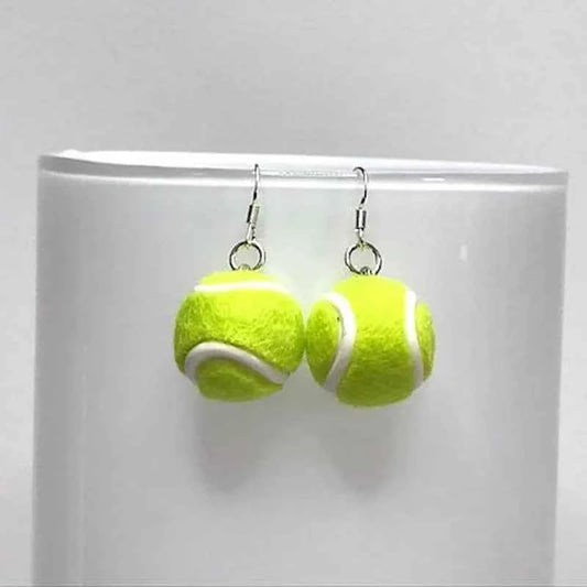 Personalized Kawaii Green Tennis Pendant Earring