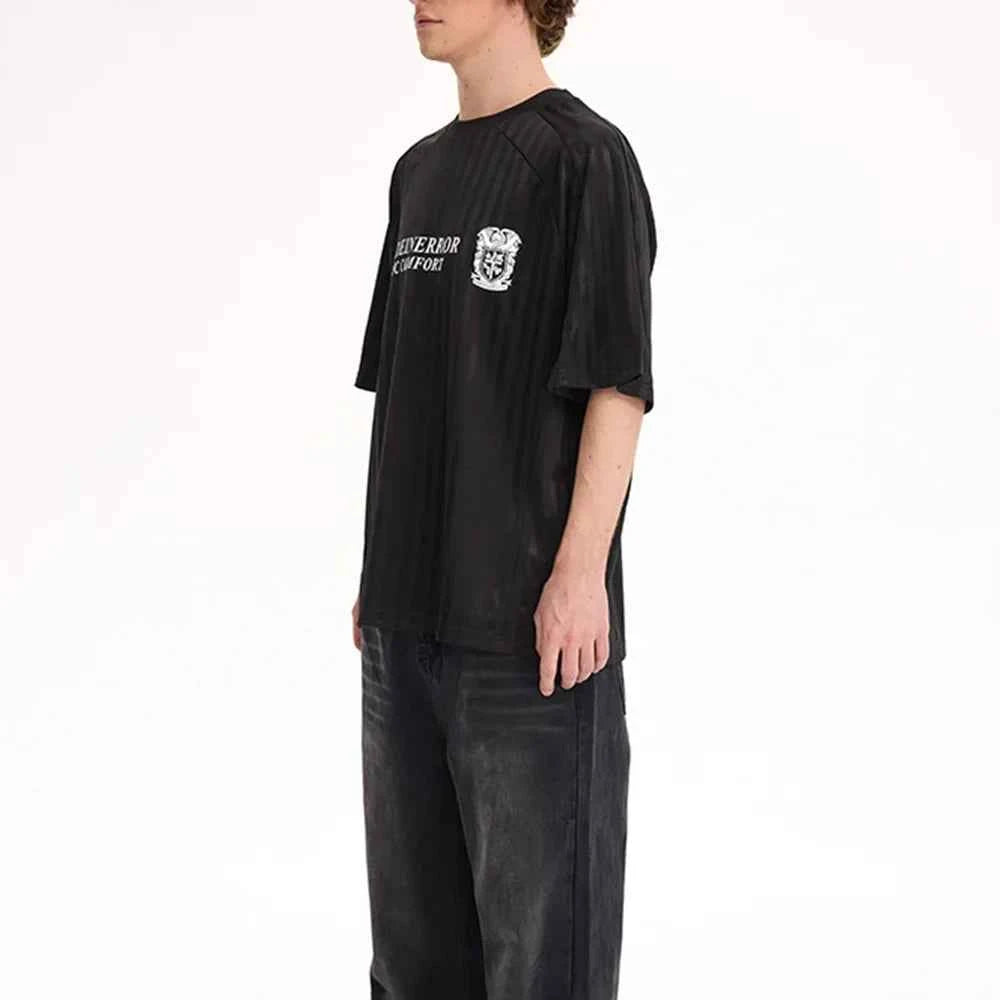 Retro Striped Short Sleeve Casual T-Shirt
