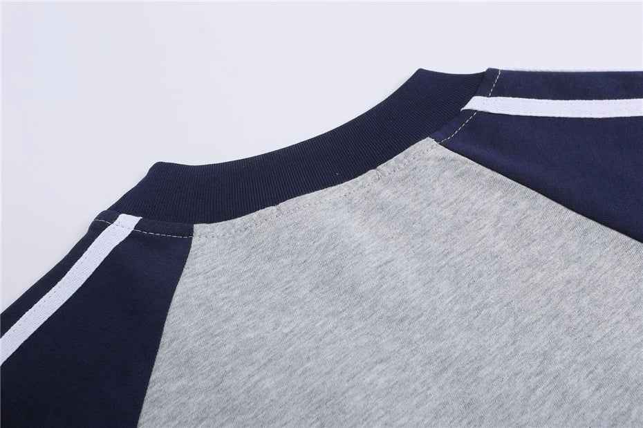 Durable Retro Patchwork Casual Cotton T-Shirt
