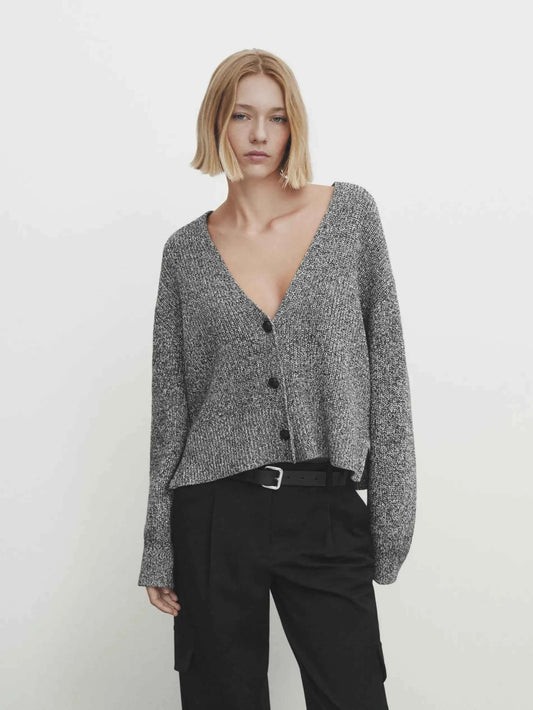 Women Ethereal Knitted Spring Cardigan