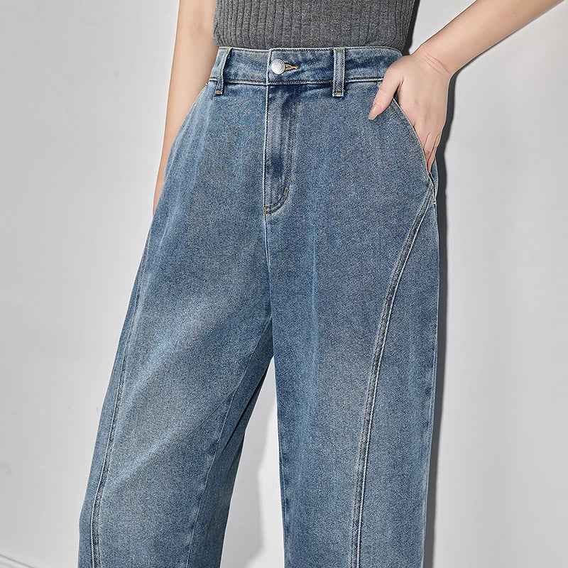 Women Vintage Spring Denim Jeans