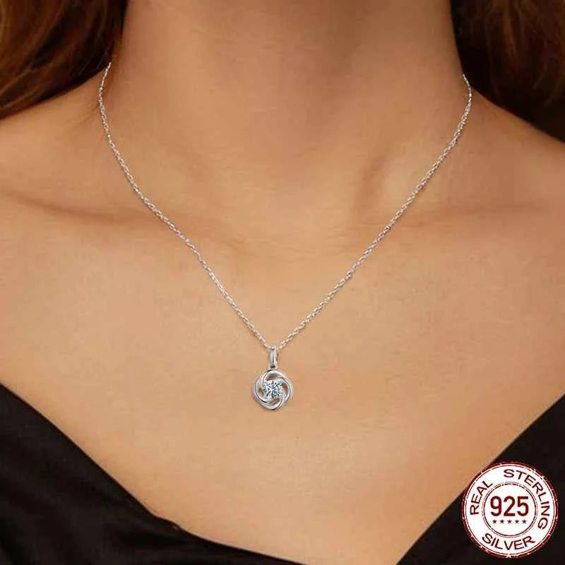 Stunning Sterling Silver Leaf Clover Necklaces