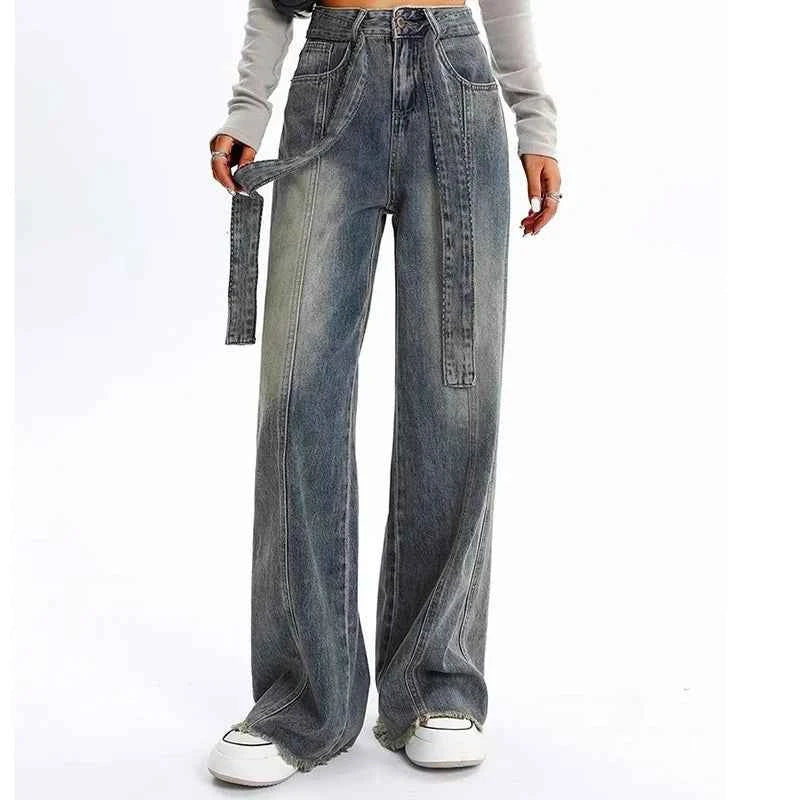 Signature 2000s Style Baggy Wide Leg Jeans