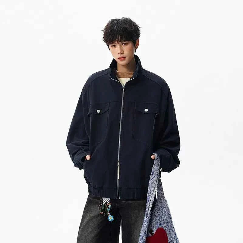 Fashionable American Retro Loose Fit Denim Jacket