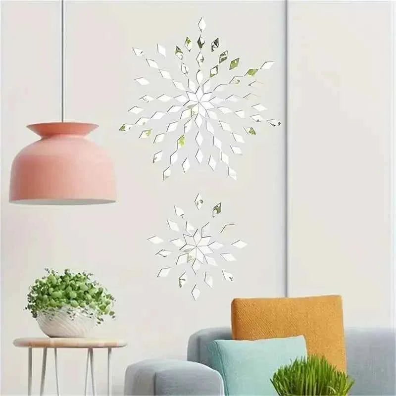 100 Pieces Shaped Small Mirrors
