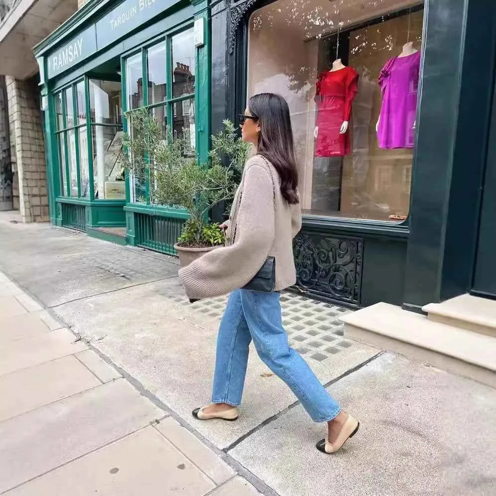 Women American Casual Stylish V-Neck Cardigan