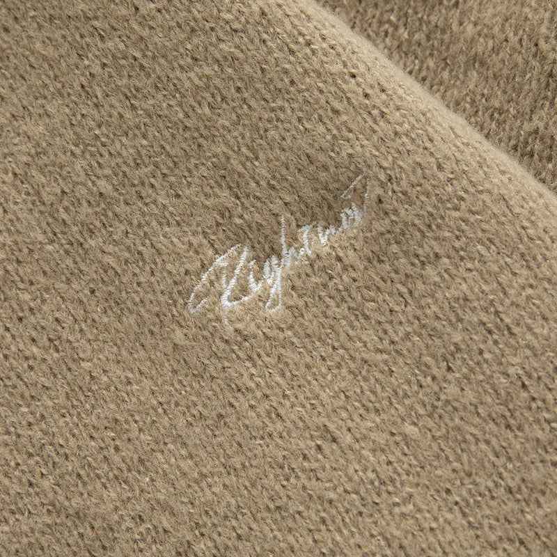 Cozy Fake Two-Piece Matching Knitwear Sweater