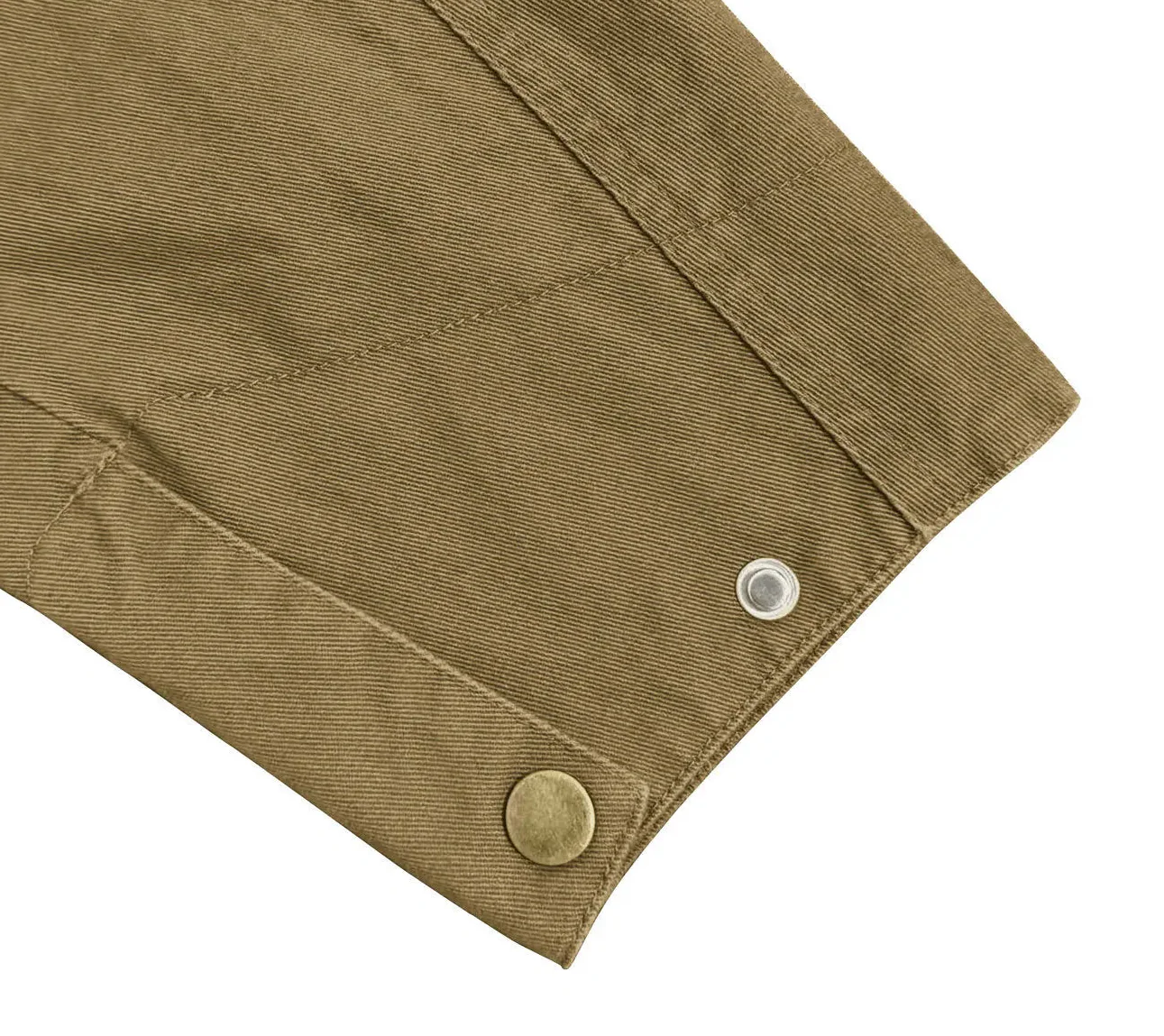 Vintage Washed Turn Down Collar Workwear Jacket - Luxuryurbanwear