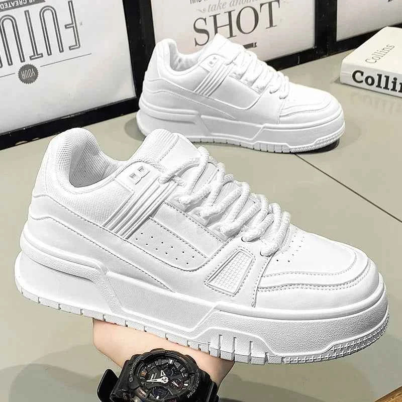 Y2K Versatile White Thick Sport Sneaker