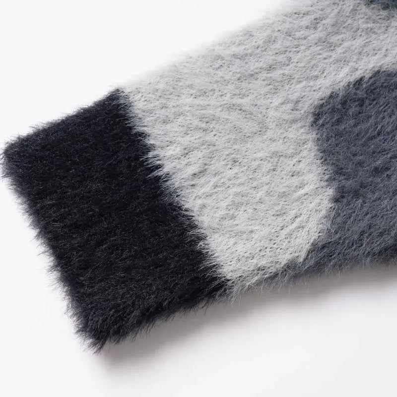Cozy Vintage Mohair Knit Jumper Sweater