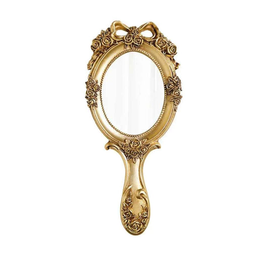 Vintage baroque Hand Mirror