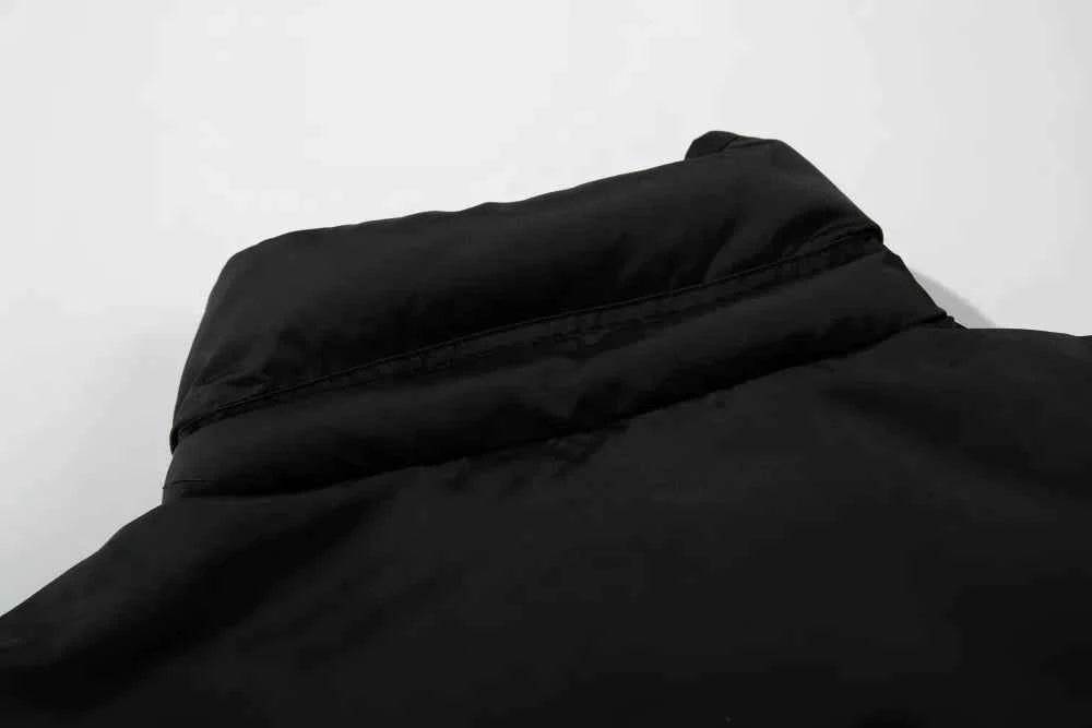 Effortless Thick Stand Collar Puffer Vest