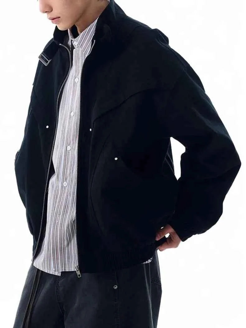 Japanese Style Loose Fit Workwear Casual Jacket