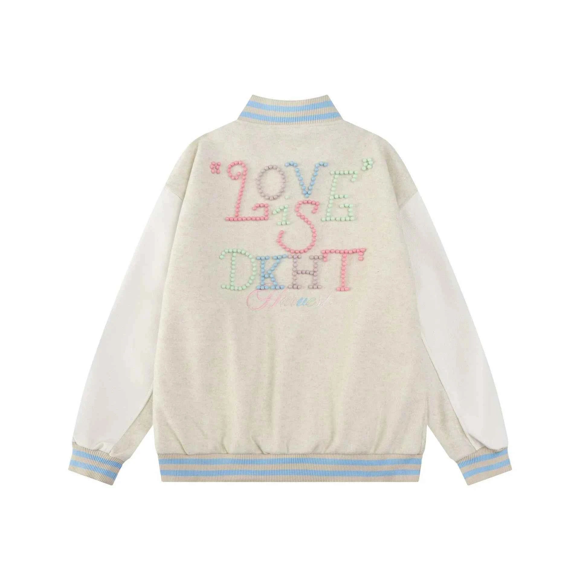 Y2K Women Patchwork Retro Baseball Varsity Jacket