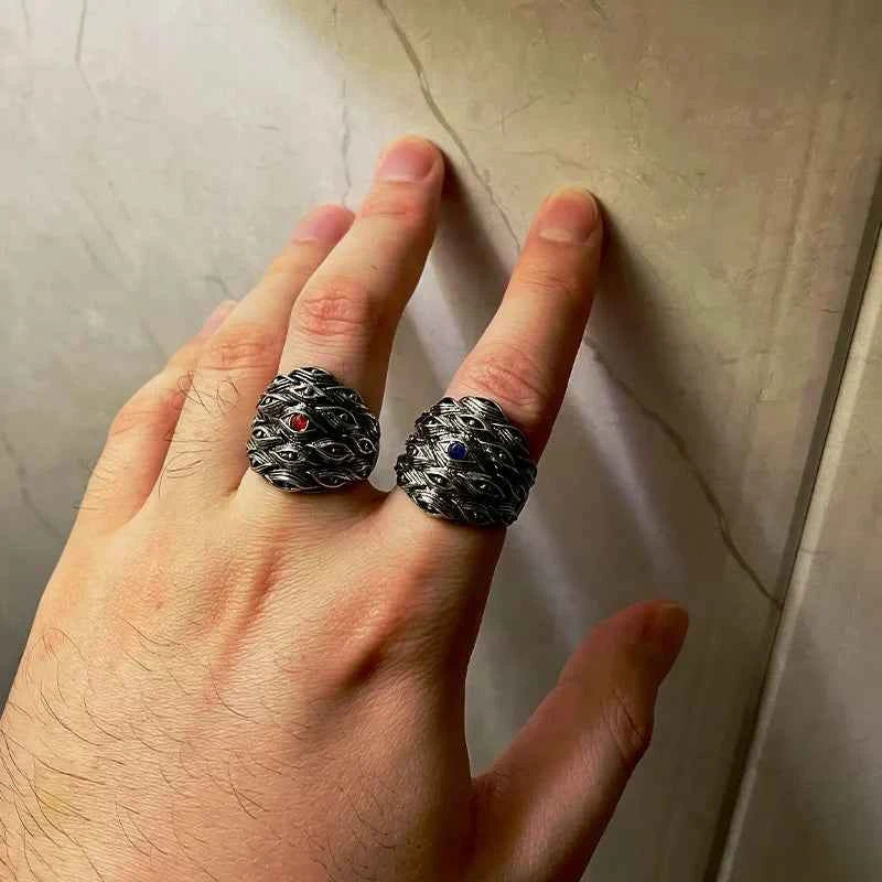 Eerie Dodomeki Yokai Open Ring