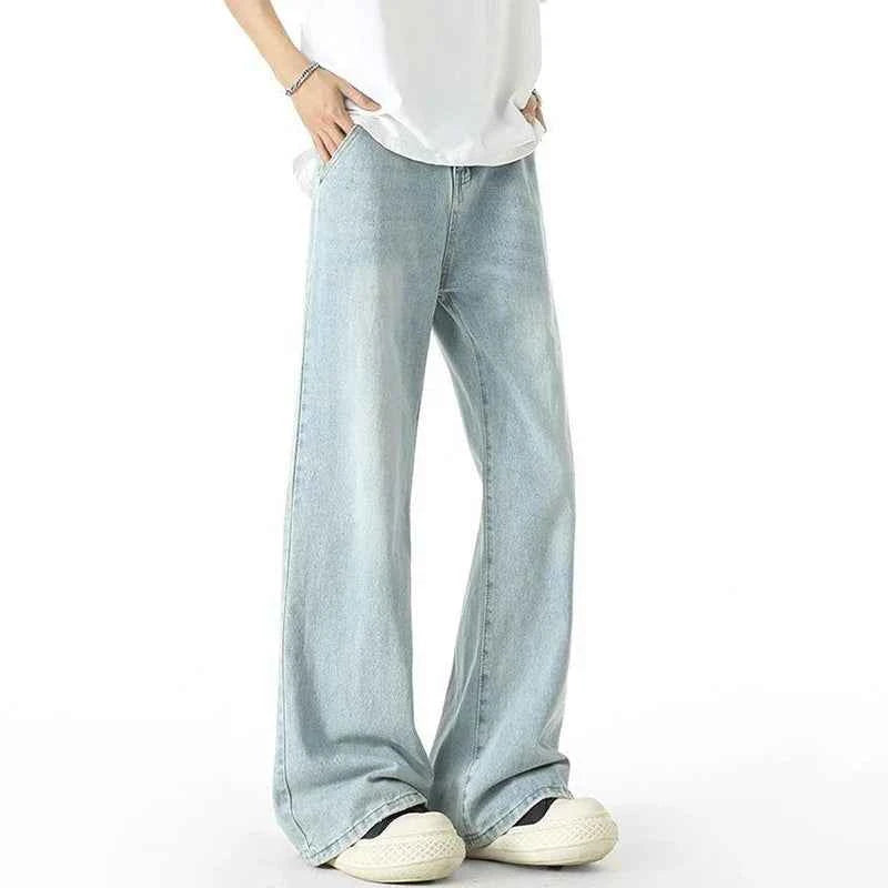 Cleanfit Korean Style Solid Color Casual Jeans