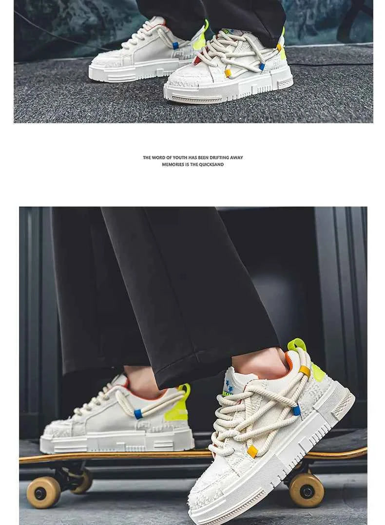 Skateboard Shoes Men Low