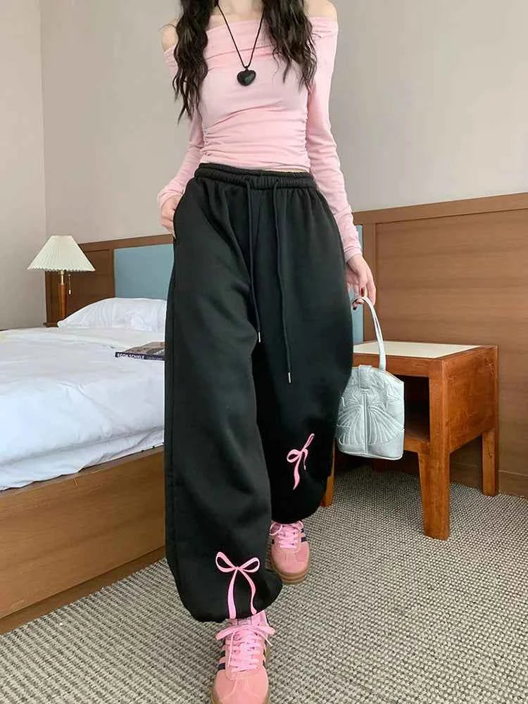 Women Oversize Drawstring Casual Jogger