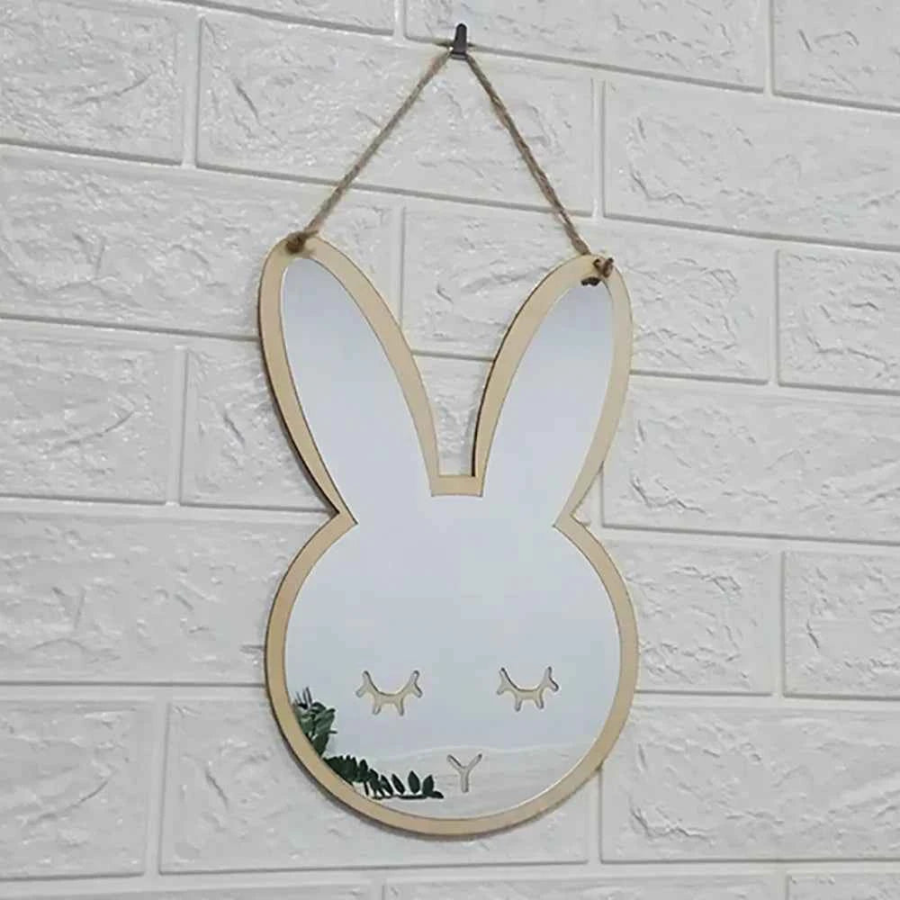 Wood Acrylic Animal Shapes Mirrors