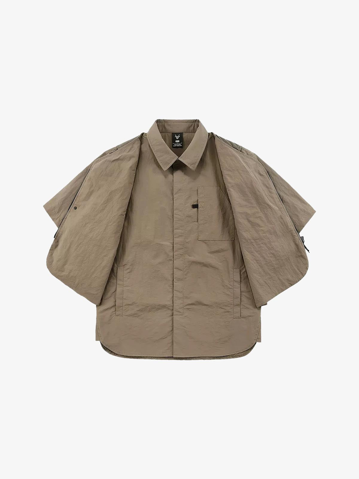 Multi Vest Pockets Two Pieces T-Shirt