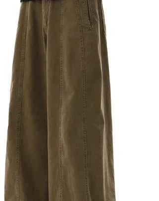 Vintage Fit Check Wide Leg Work Jeans