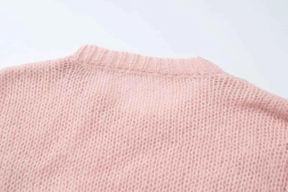 Women Butter-Smooth White Knitted Sweater
