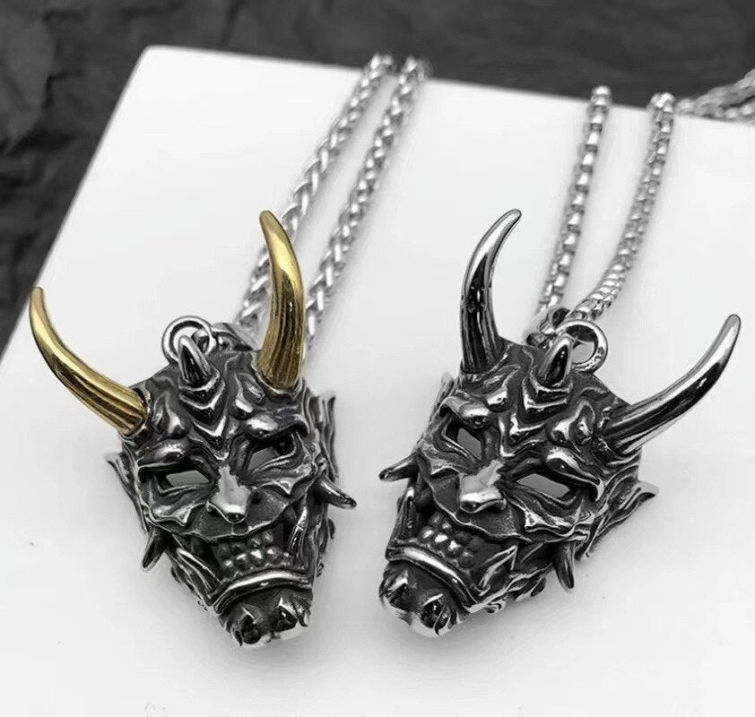 Demon Samurai Necklace