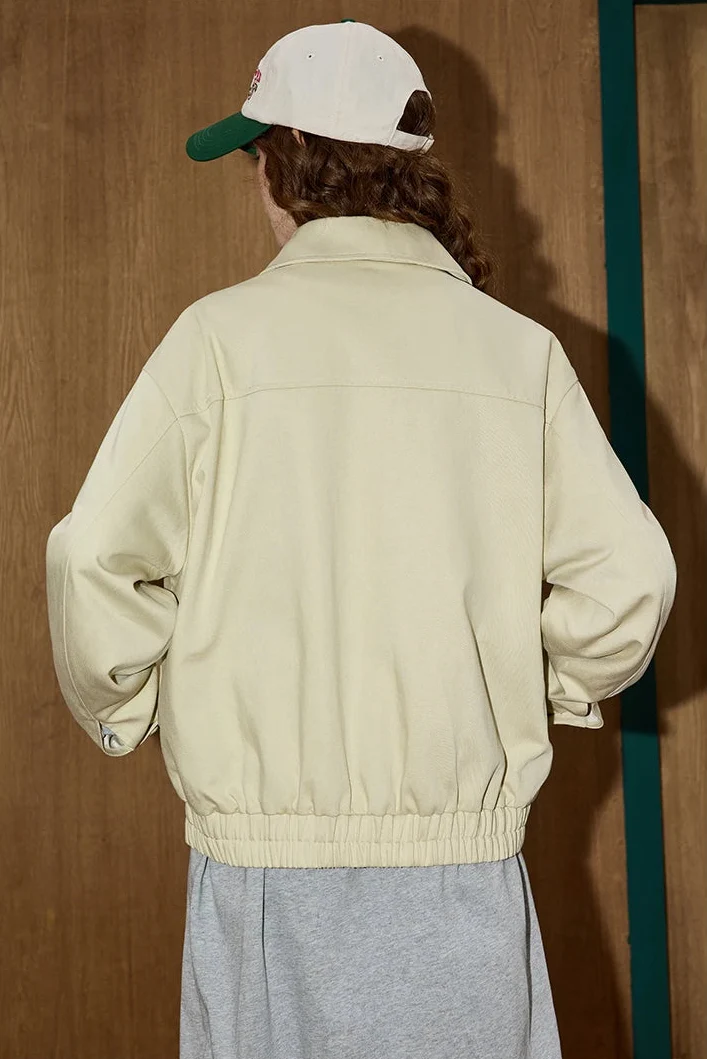 Breathable Lace Trim Windbreaker Jacket - Luxuryurbanwear