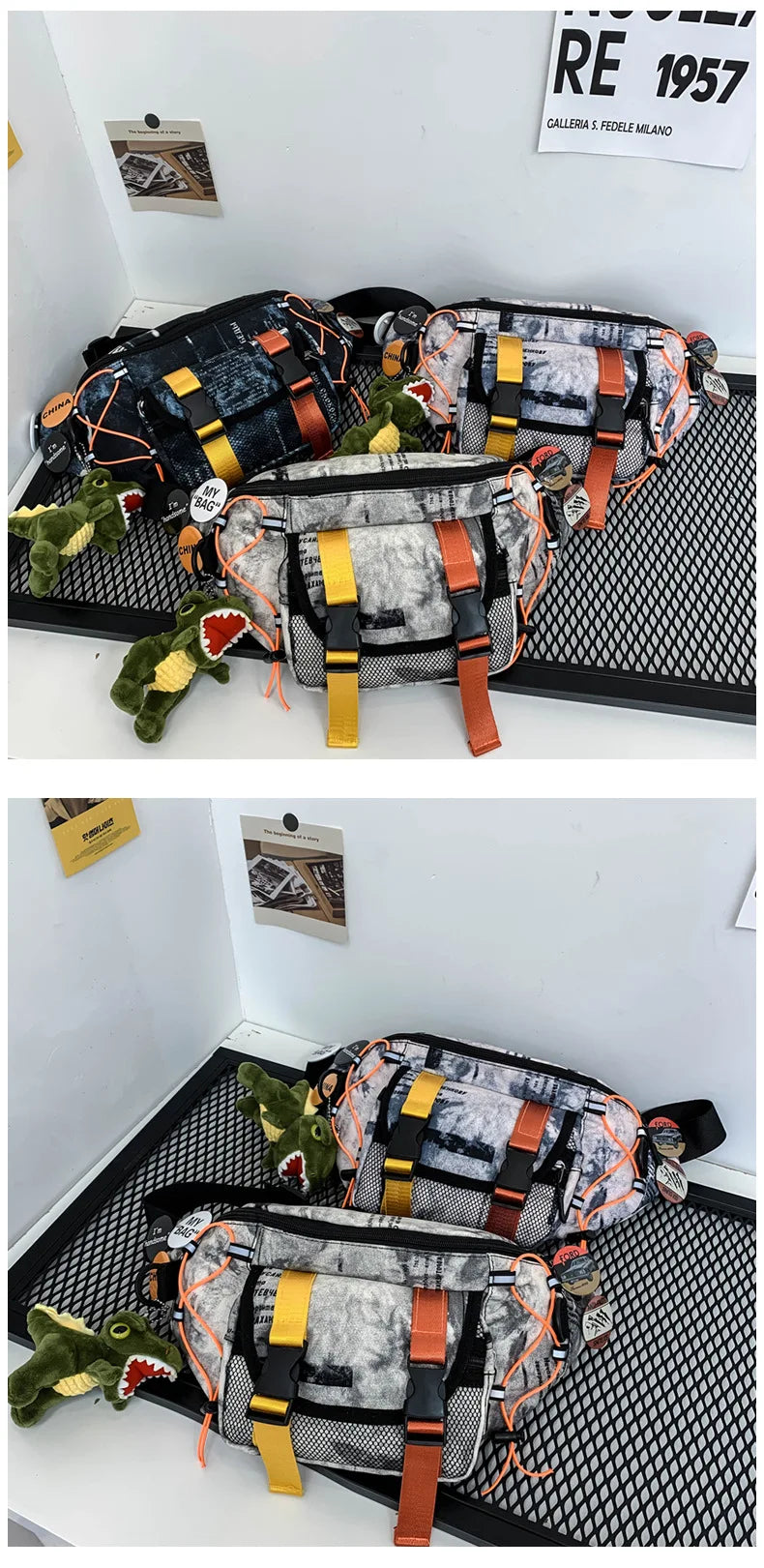 All Purpose Tie-Die Waist Bag