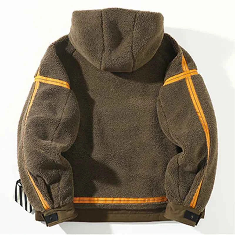 Elevated Fluffy Winter Down Hooded Jacket
