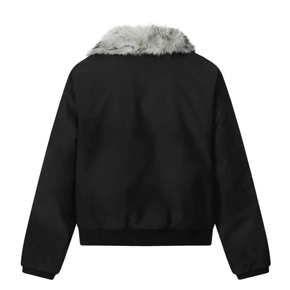Essential Warm Winter Fur Collar Padded Jacket