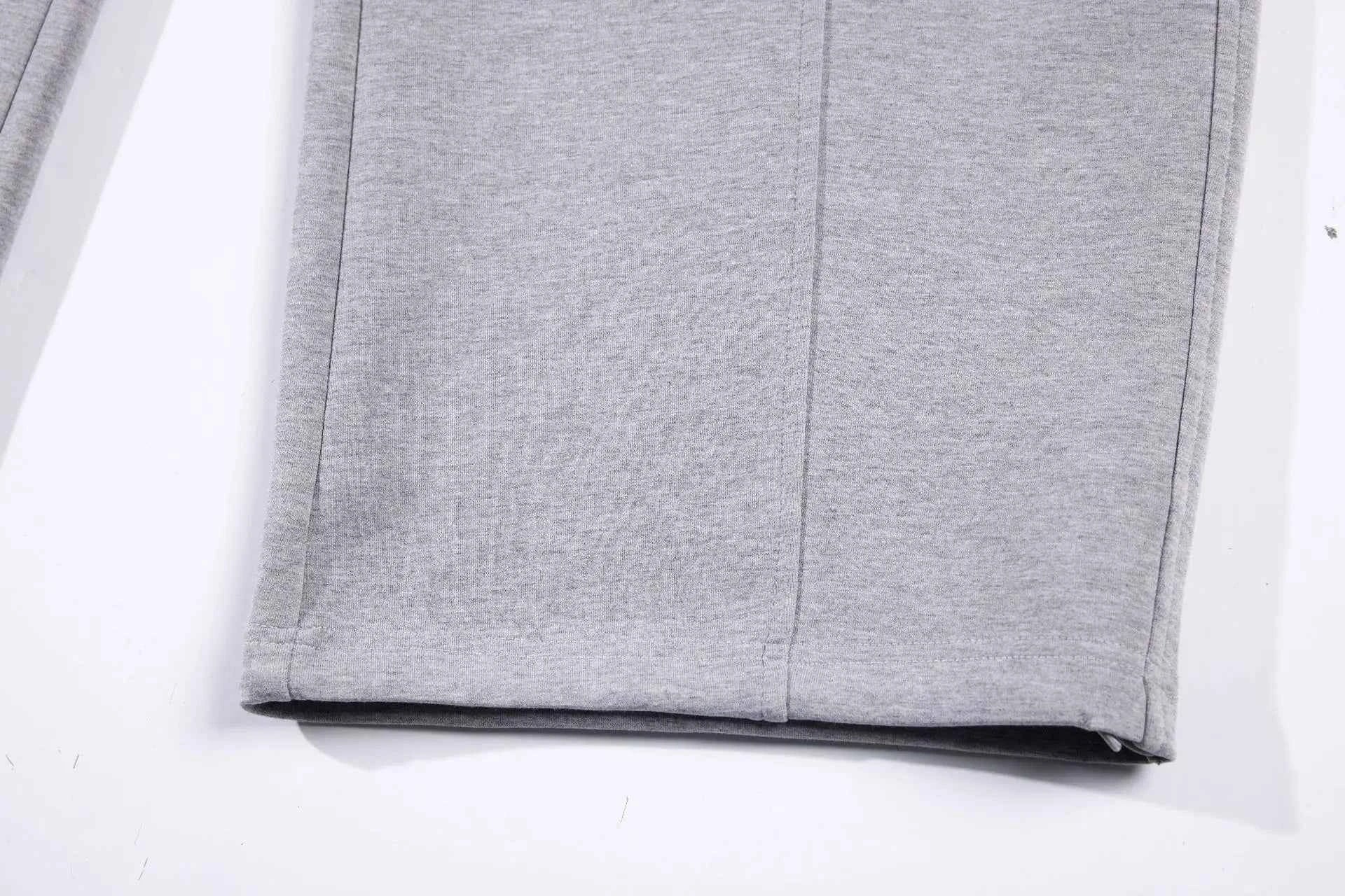 Fashionable Patchwork Wide Leg Sweatpants