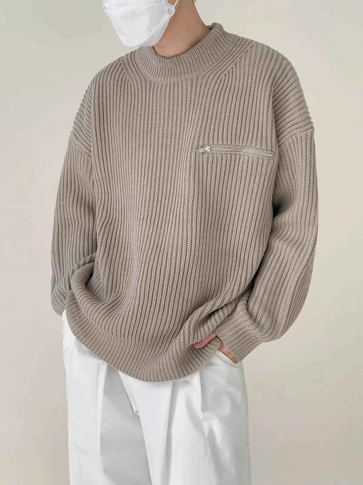 Casual Comfort Luxury Light Knit Pullover Sweater