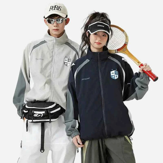 Elevated Japanese Style Windbreaker Jacket