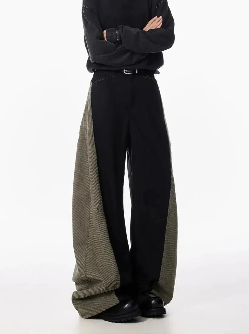 Stylish Vintage American Style Wide Leg Pants - Luxuryurbanwear