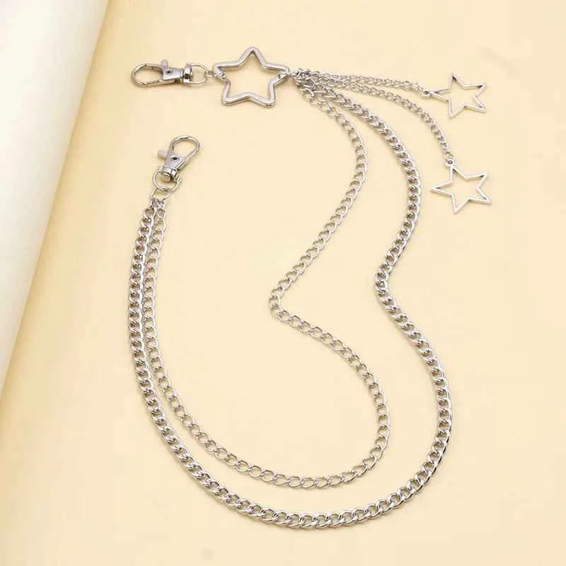 Punk Metal Waist Jeans Chain