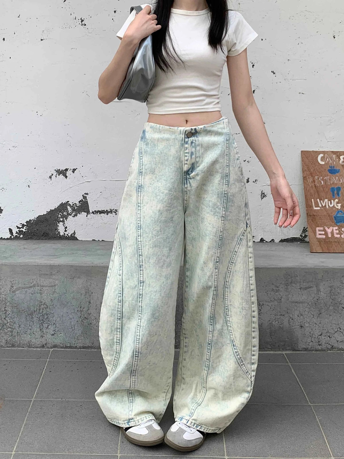 Vintage Streetwear Eclectic Trashy Denim Jeans