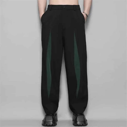 Y2K Classic Patchwork Geometry Punk Pants