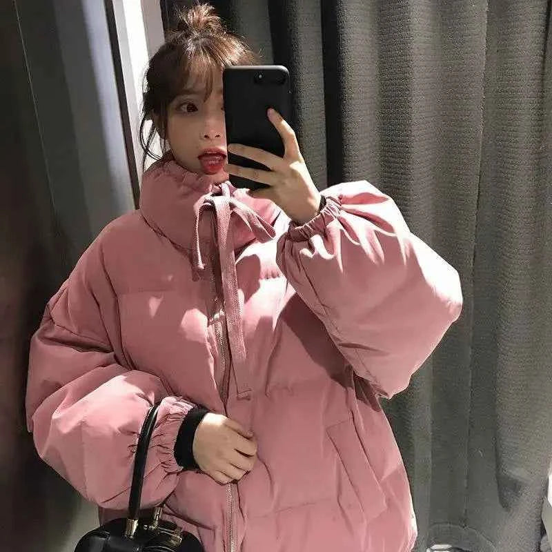 Sweet Pink Chic Bows Bomber Jacket