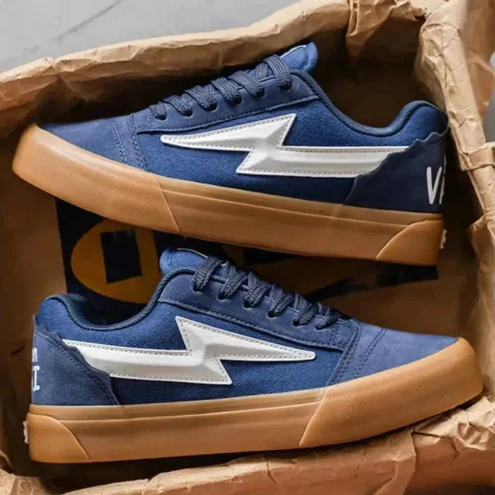Retro Cool Skateboard Plump Rubber Sneaker