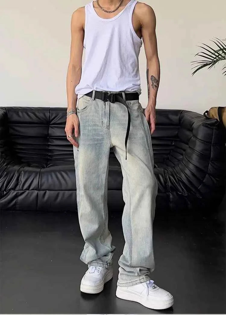 Luxury Retro Vintage Baggy Hip Hop Jeans