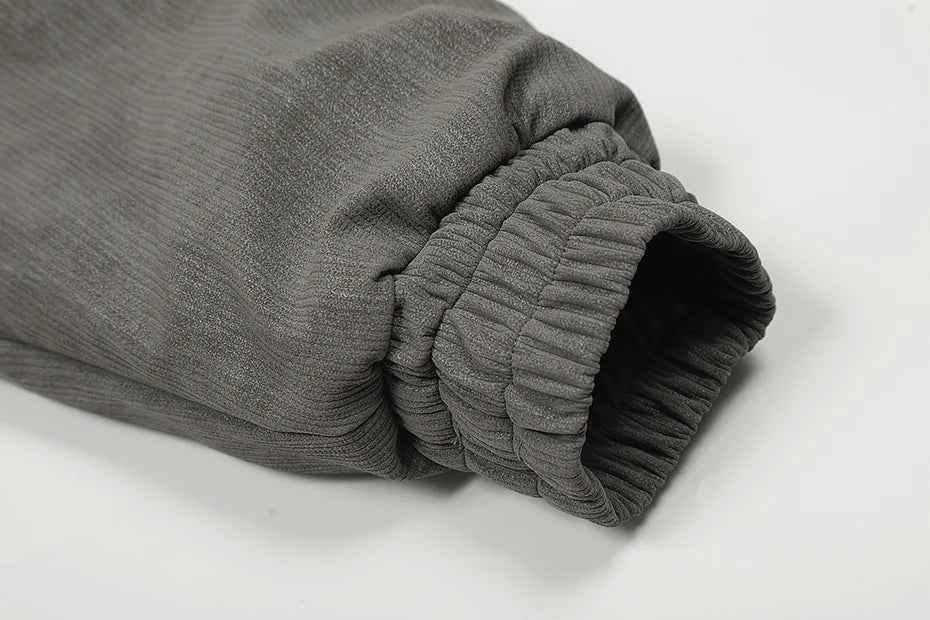 Streetwear Winter Vintage Fur Thicken Parkas Jacket