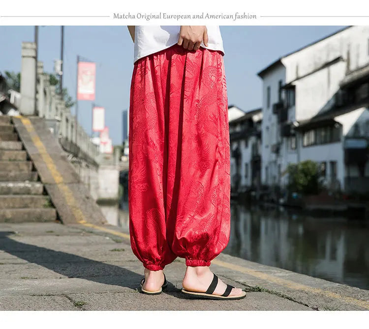 Dragon Japanese Pants