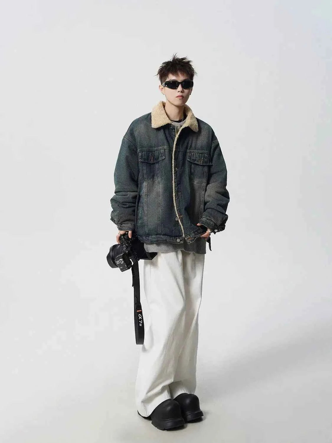 High Quality Thickened Cotton Denim Jacket