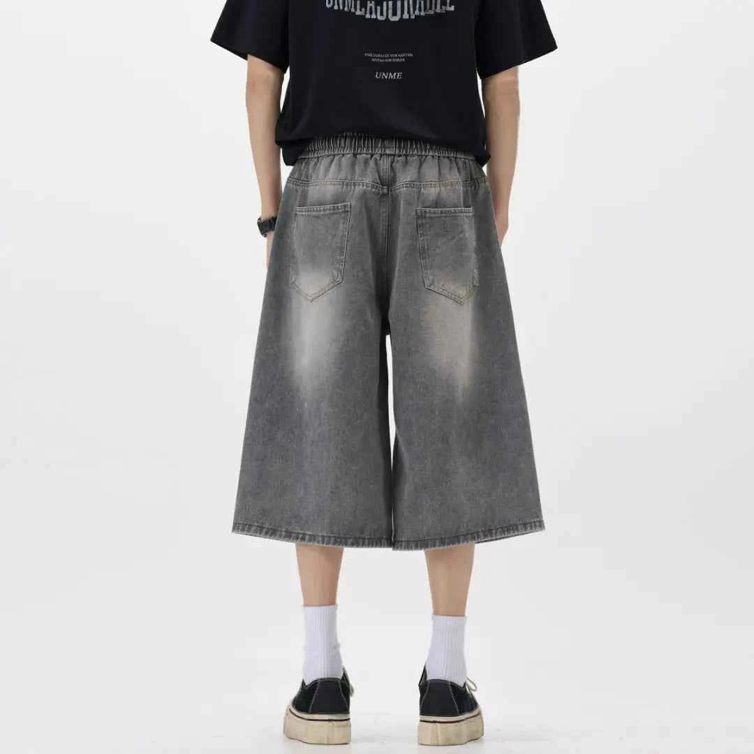 Breathable Lightweight High Street Wide Jorts